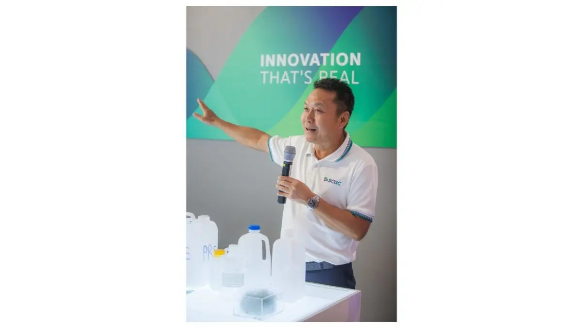 SCG Chemicals, or SCGC, a leading integrated polymer and solutions provider for sustainability, led by Sakchai Patiparnpreechavud, Chief Executive Officer and President of SCG Chemicals...