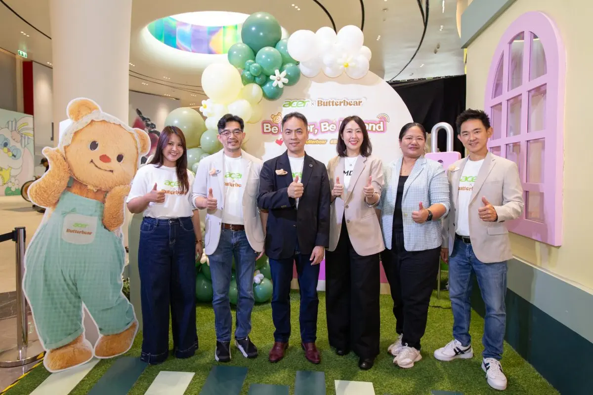 Acer x Butterbear แถลงข่าวเปิดตัวโน้ตบุ๊กรุ่นลิมิเต็ด &#8220;Acer x Butterbear Aspire Lite 15 Limited edition&#8221;