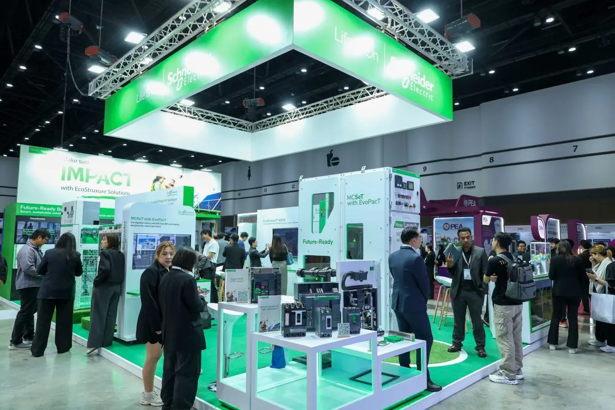 ชไนเดอร์ อิเล็คทริค (Schneider Electric) ผู้นำระดับโลกด้านเทคโนโลยีพลังงาน ร่วมงาน ‘IEEE PES GTD Asia 2025’ อย่างยิ่งใหญ่ ภายใต้แนวคิด ‘From Vision to Impact’ ย้ำความมุ่งมั่นเป้าหมาย...