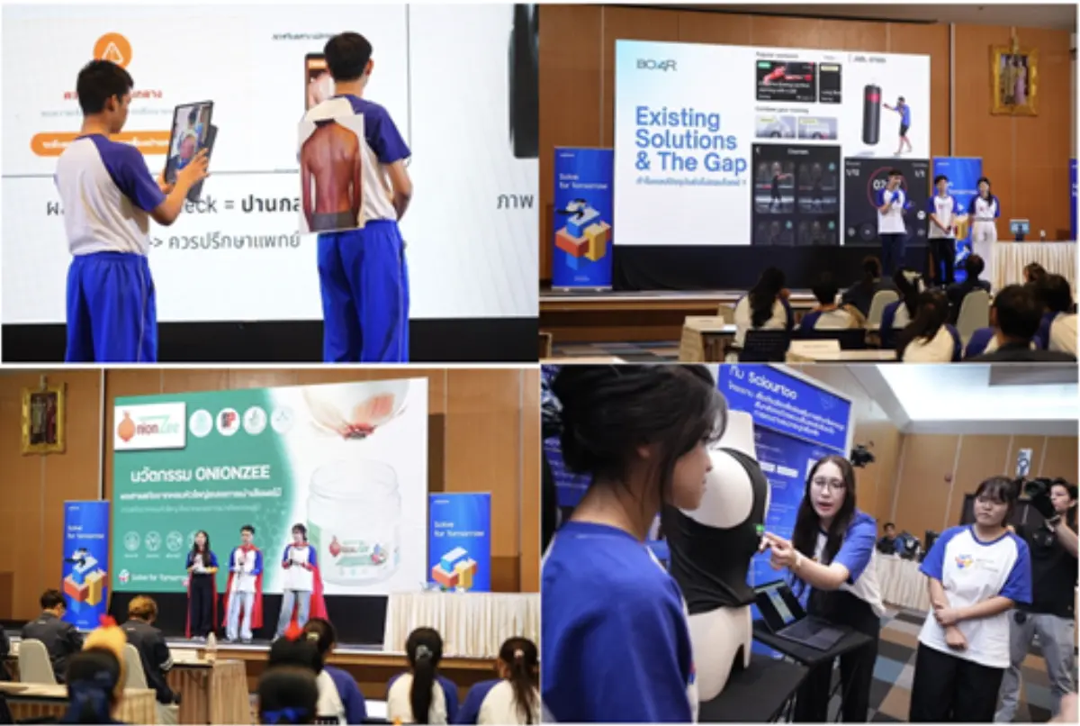 ซัมซุง เผยโฉม 4 นวัตกรรมเพื่อสังคมจากพลังเยาวชนไทยผู้ชนะโครงการ Samsung Solve for Tomorrow 2025 เวทีที่เปิดโอกาสให้นักเรียนมัธยมปลายทั่วประเทศได้ใช้เทคโนโลยี...