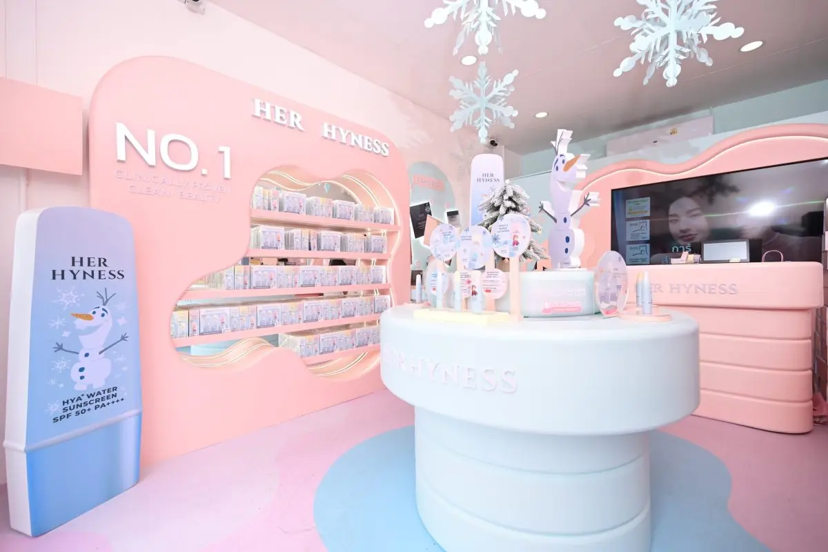 HER HYNESS, Thailand’s #1 premium clean beauty brand, marks a significant international milestone with the launch of the “HER HYNESS Frozen Collection,” the limited-edition sunscreen...