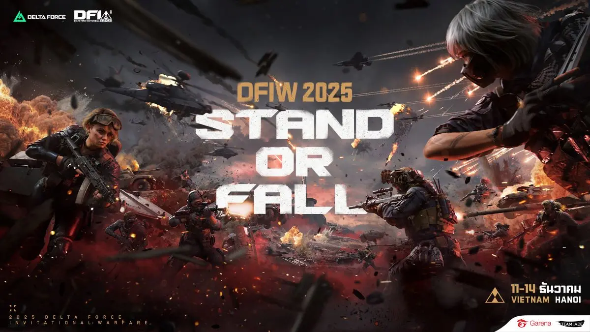 Garena Delta Force เตรียมเปิดศึกอีสปอร์ตโหมด Warfare 20v20 สุดยิ่งใหญ่ครั้งแรกของโลก 11 ธ.ค. นี้