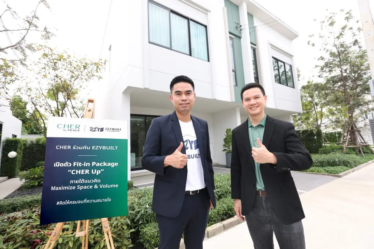 พีซแอนด์ลีฟวิ่ง เดินหน้ายกระดับมาตรฐานการดูแลลูกบ้าน จับมือ EZYBUILT by Q-CHANG (อีซี่บิวท์ บาย คิวช่าง) ผู้เชี่ยวชาญด้านการออกแบบและติดตั้งเฟอร์นิเจอร์ Fit-in ครบวงจร เปิดตัว Fit-in Package...