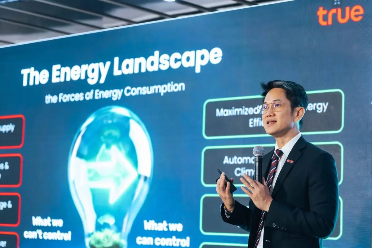 เช็กบิล ‘พลังงานสูญเปล่าที่มองไม่เห็น’ พุ่ง 30-40%… ทรูบิสิเนส ปลุกกระแส Smart Energy ยุค AI