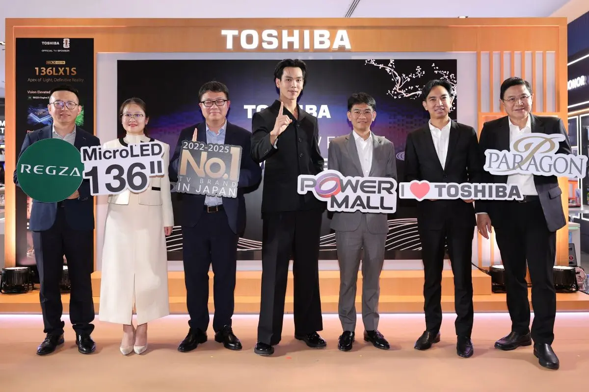 Toshiba TV เปิดประสบการณ์ความบันเทิงเหนือระดับ กับ Toshiba 136LX1S MicroLED TV จอใหญ่ 136 นิ้ว