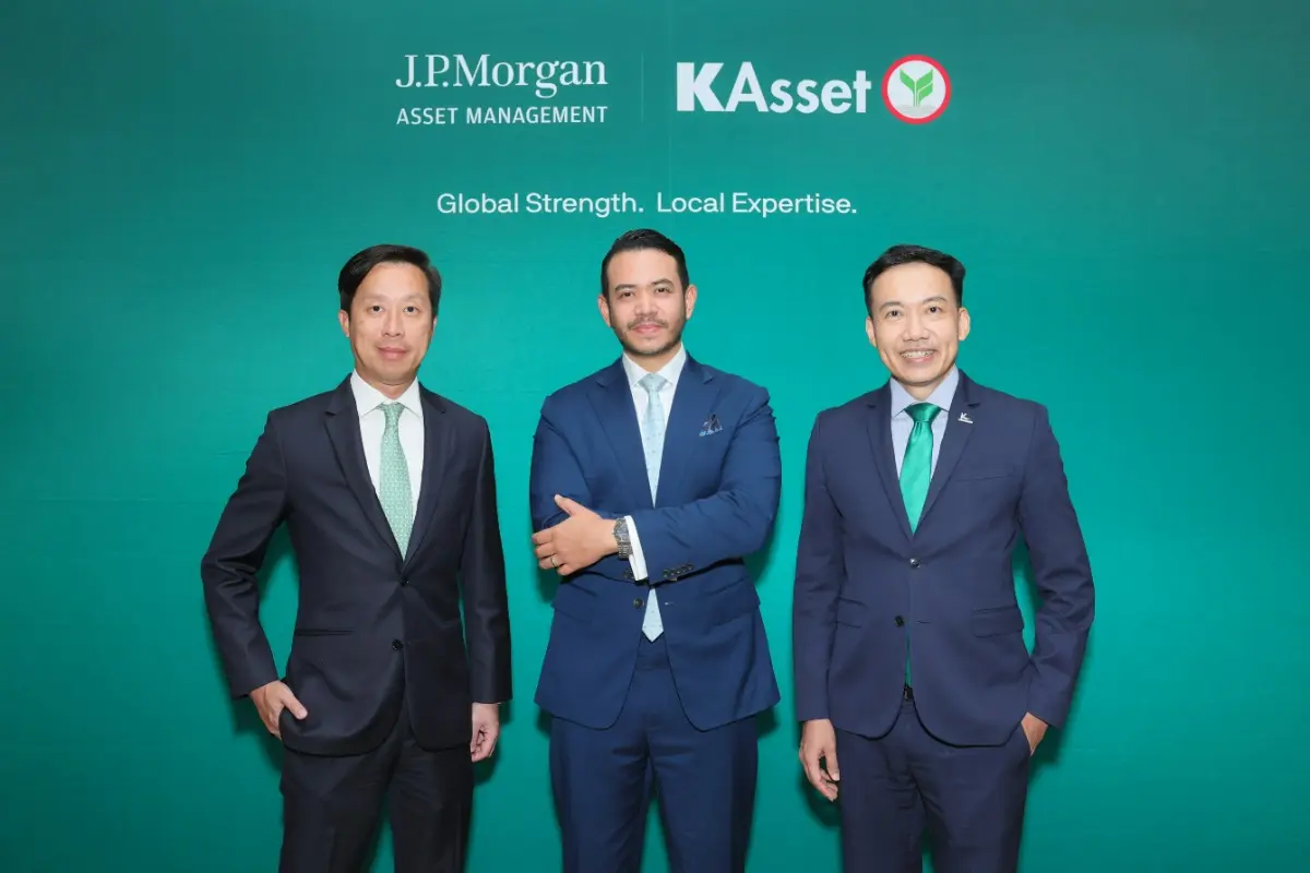 บริษัทหลักทรัพย์จัดการกองทุน กสิกรไทย จำกัด (KAsset) จับมือพันธมิตรการลงทุนระดับโลก J.P. Morgan Asset Management (JPMAM) โชว์ผลงานความสำเร็จของ K-WealthPLUS Series ที่ครองใจผู้ลงทุนไทยด้วย...