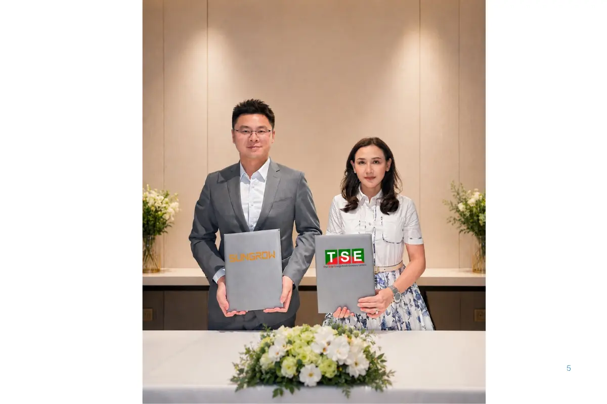 บริษัท ไทย โซล่าร์ เอ็นเนอร์ยี่ จำกัด (มหาชน) (TSE) เดินหน้าแผนขยายการลงทุนด้านพลังงานสะอาดผ่านการสร้างเครือข่ายความร่วมมือกับผู้ผลิตอินเวอร์เตอร์อย่างต่อเนื่อง ล่าสุด ดร.แคทลีน...