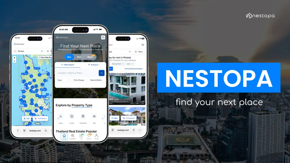 Ahead of upcoming Property Pulse events in Bangkok and Phuket, Nestopa unveils its expanded ecosystem spanning technology, marketing, networking events, and industry awards. Ahead of the...