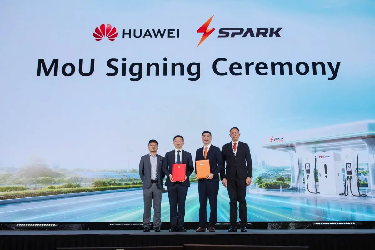 Huawei FusionCharge becomes the charging technology standard for Spark EV’s Corridor Hub network, with a liquid-cooled Power Unit delivering up to 720 kW and energy-storage integration...